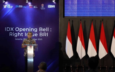 20 Tahun Melantai di Bursa Efek Indonesia, Saham BBRI Telah Naik 61,5 Kali