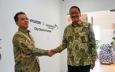 Garuda Indonesia Gandeng Hyundai dalam Layanan Penumpang Pesawat Udara