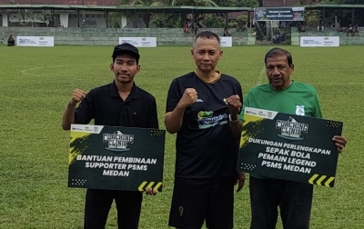 Pegadaian FC Tahan Imbang PSMS Medan Legend dengan Skor 3-3