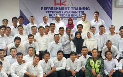 Refreshment Training Petugas Tol Medan-Binjai, Upaya HKA Tingkatkan Kualitas Layanan