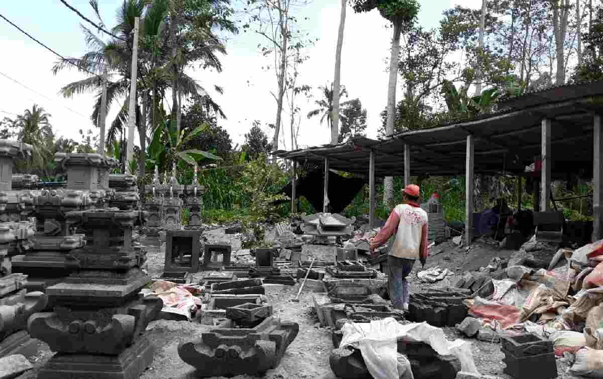 Klaster Perajin Batu Paras Taro di Bali Semakin Berkembang Berkat Program  Pemberdayaan BRI