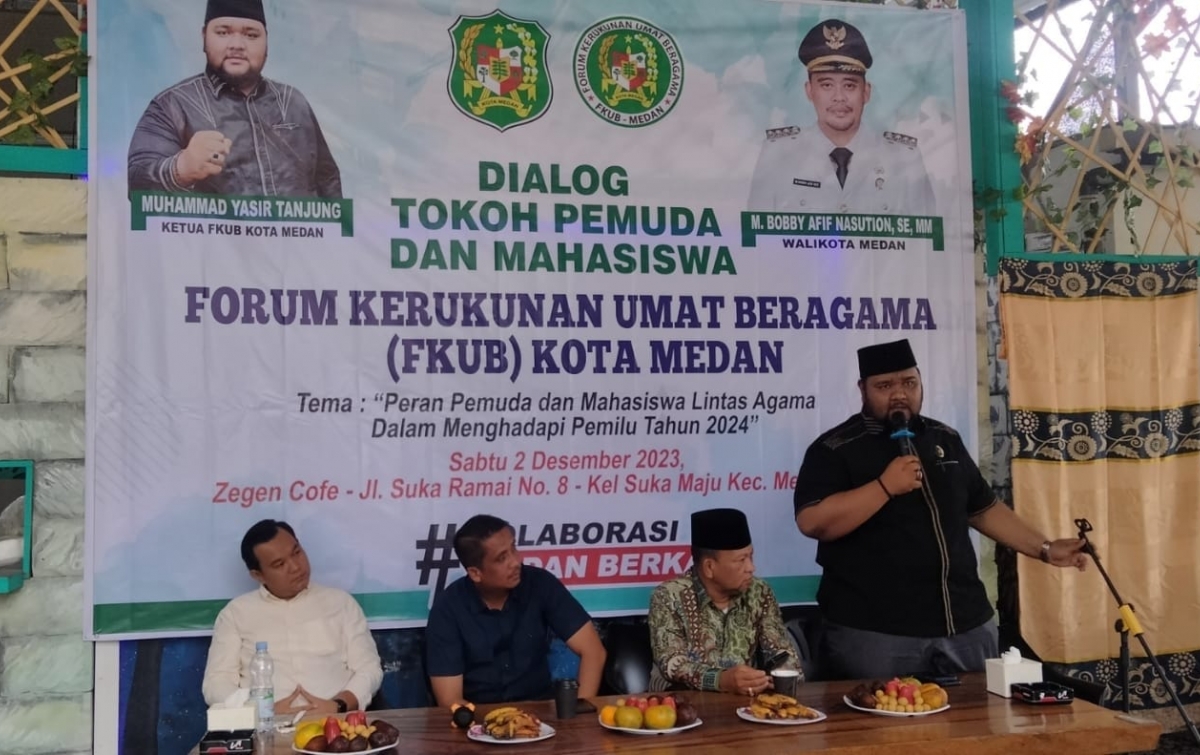 Hadapi Pemilu 2024, FKUB Medan Gelar Dialog Tokoh