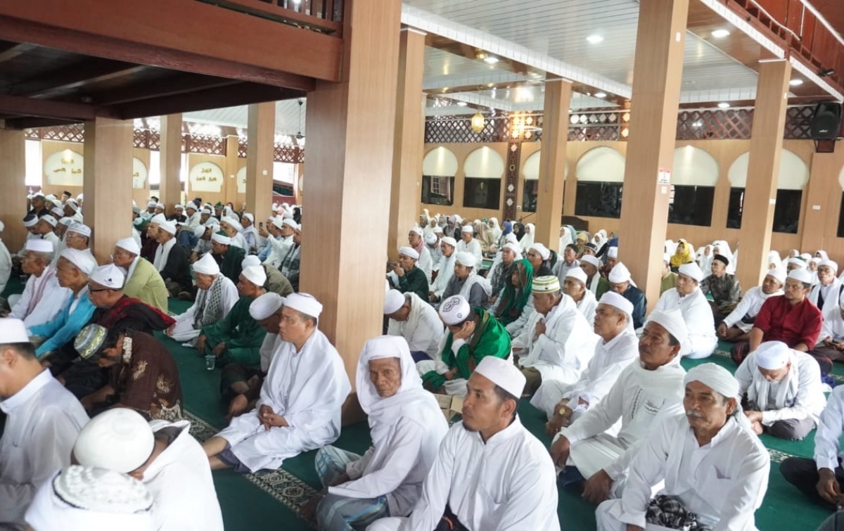 Haul ke-100 Tuan Guru Babussalam Dihadiri Ribuan Jemaah, Ada dari Luar Negeri