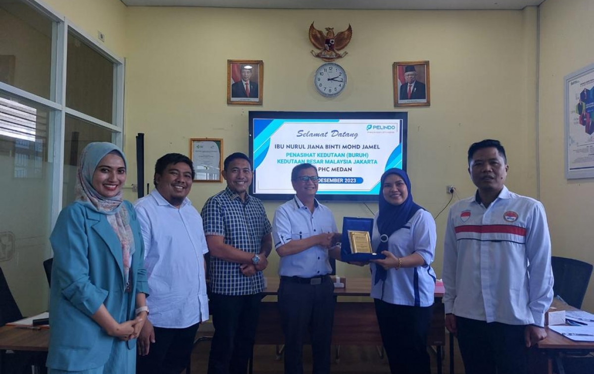 Dukung Kerjasama Indonesia-Malaysia, RS PHCM Laksanakan Pemeriksaan CPMI