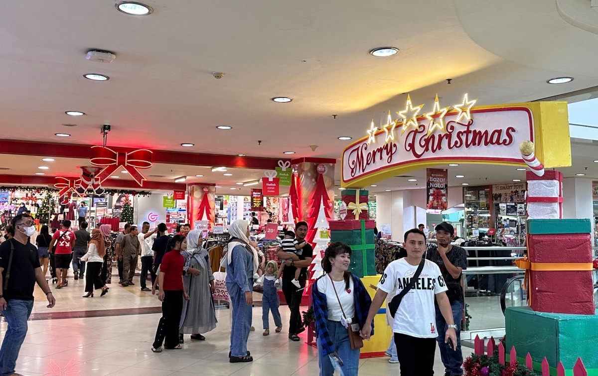 Kemeriahan Natal di Lippo Malls Medan