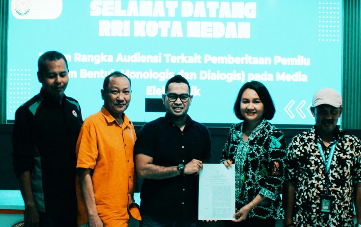 Terkait Pemberitaan dan Iklan Pemilu, RRI Medan Audiensi ke KPID Sumut