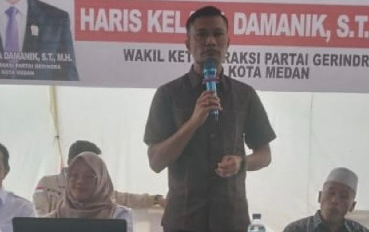 Haris Kelana Damanik Reses di Jalan Abdul Sani Muthalib, Konstituen Sampaikan Rasa Puas