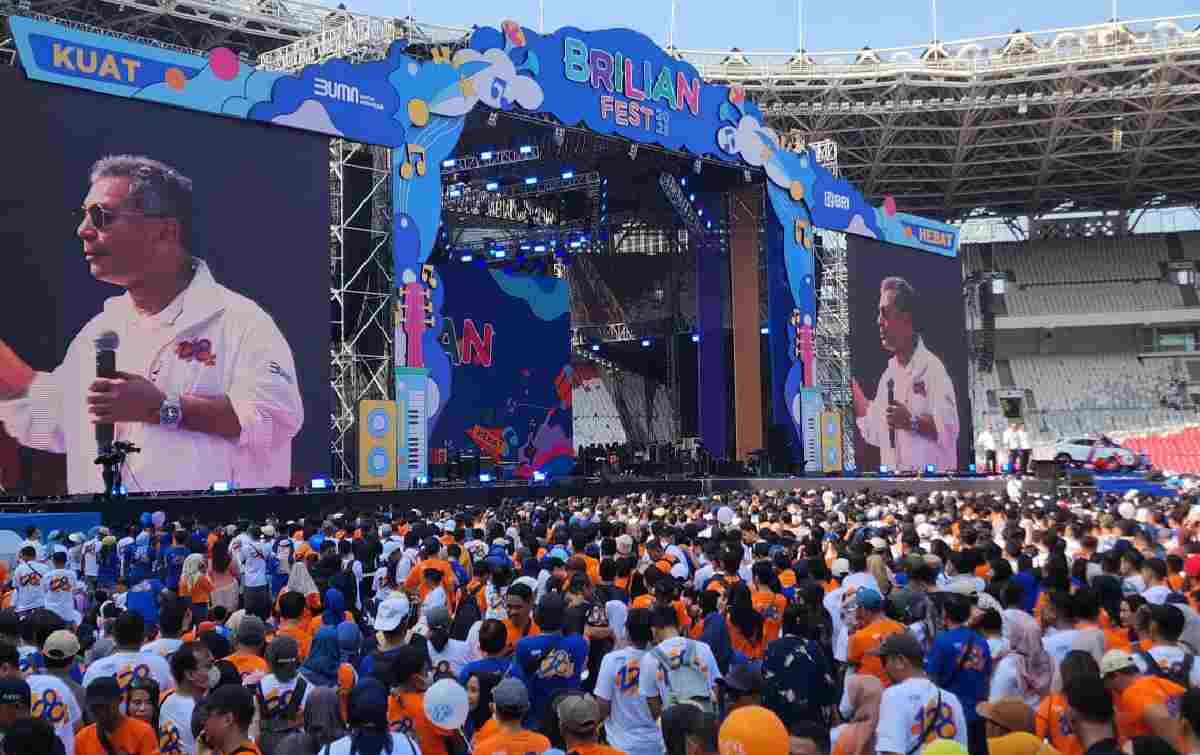 Rayakan HUT ke-128 BRI, Lebih Dari 50 Ribu Insan BRILiaN Berkumpul Di Gelora Bung Karno