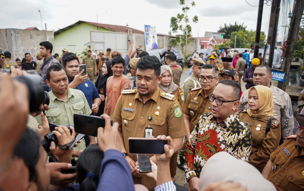 Bobby Nasution Siap Gebuk Jajaran Terlibat Mafia Tanah
