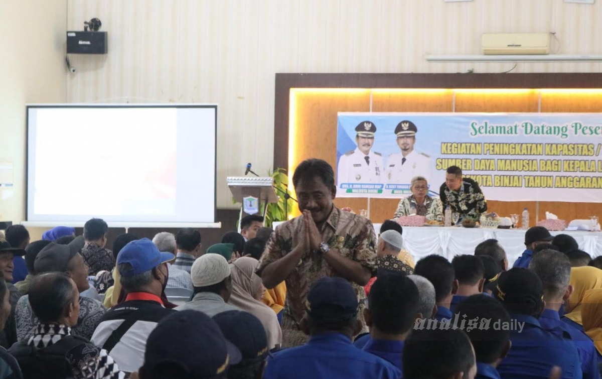 Pemko Binjai Gelar Peningkatan Kapasitas SDM Kepling