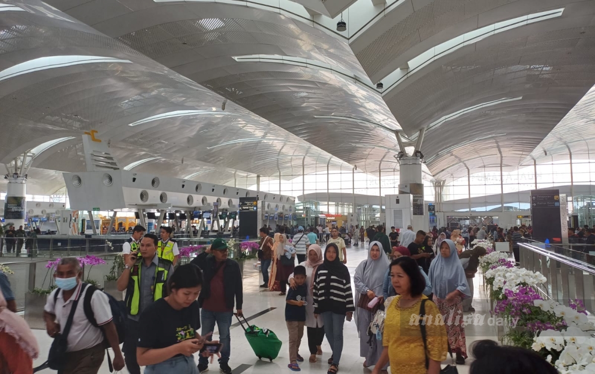 Hingga Natal, Tiket Pesawat Terbang dari Bandara Kualanamu Full Booked