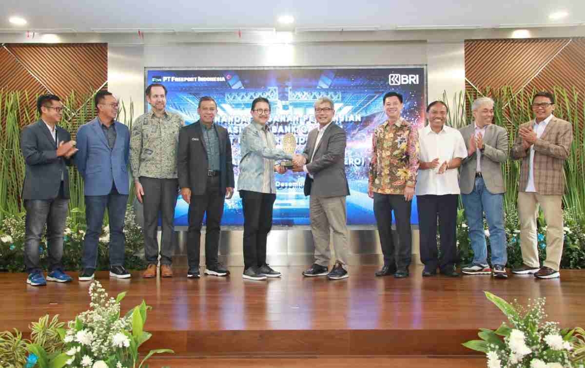 Dukung Pertumbuhan Perekonomian, BRI dan PT Freeport Jalin Kerjasama Perjanjian Trade Facility