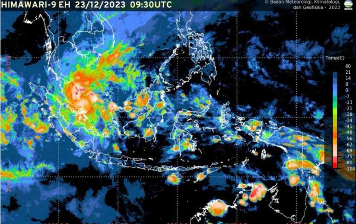 Waspada Potensi Hujan Lebat Hingga Panas Terik