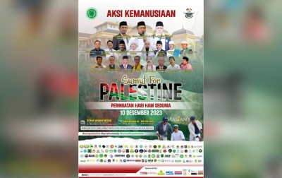 Prihatin Genosida di Gaza, Prof Ridha Ajak Semua Elemen Hadiri Aksi Kemanusiaan Sumut For Palestina