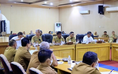 Walikota Binjai Amir Hamzah Rapat Koordinasi Fokus Pajak dan Retribusi Daerah