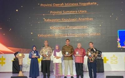 Dinas Pendidikan Provinsi Sumut Raih Penghargaan Nasional