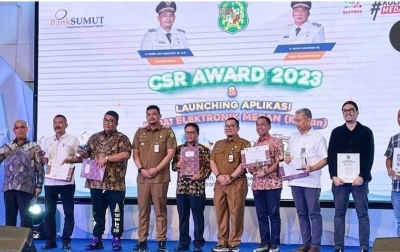 PTPN IV Regional I Raih Penghargaan Terbaik II CSR Award 2023