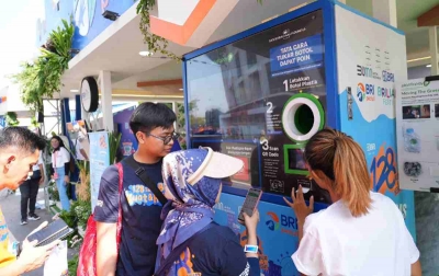 Rayakan HUT Ke-128 Di GBK, BRI Peduli Pilah dan Kelola 5,5 Ton Sampah