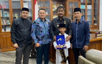 Fadel Raih Juara 3 Akademi Dai Cilik Sumut 2023