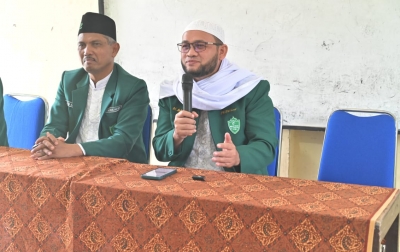 Konsolidasi di PD Karo, Ketua PW Al-Washliyah Sumut Semangati Muslimat