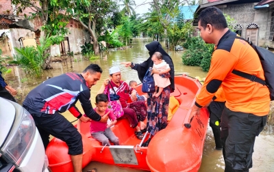 Banjir Aceh Utara Meluas, Sebanyak 4.048 Jiwa Mengungsi