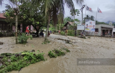 Sungai Jorbing Meluap, Warga Minta Dilakukan Normalisasi