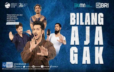 Bilang Aja Gak! Ajakan BRI Perangi Modus Kejahatan Perbankan Social Engineering