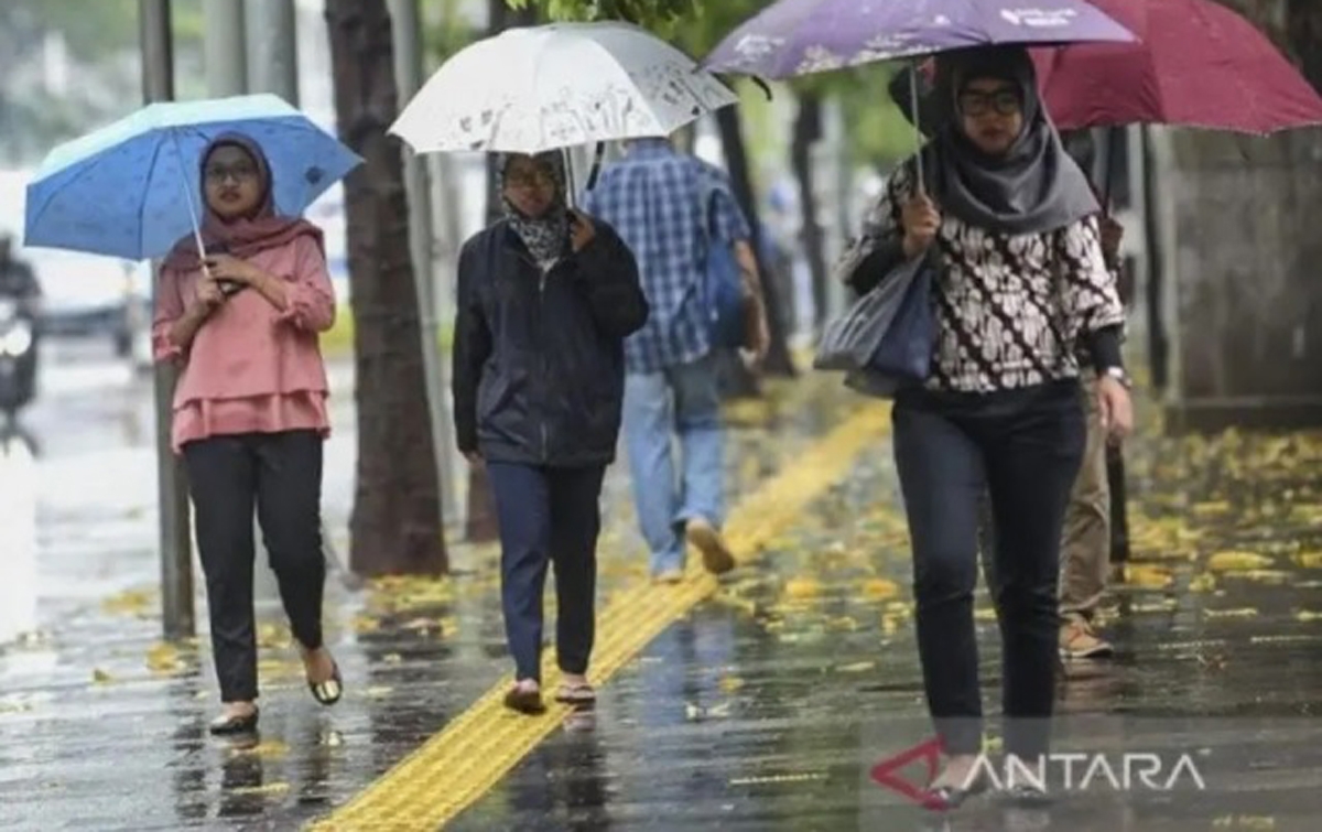 Rabu, Mayoritas Wilayah di Indonesia Diprediksi Diguyur Hujan