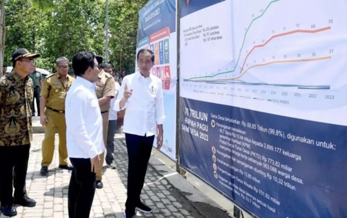 Serapan Dana Desa Sudah Rp 539 Triliun, Jokowi: Bentuk Nyata Komitmen Pemerintah
