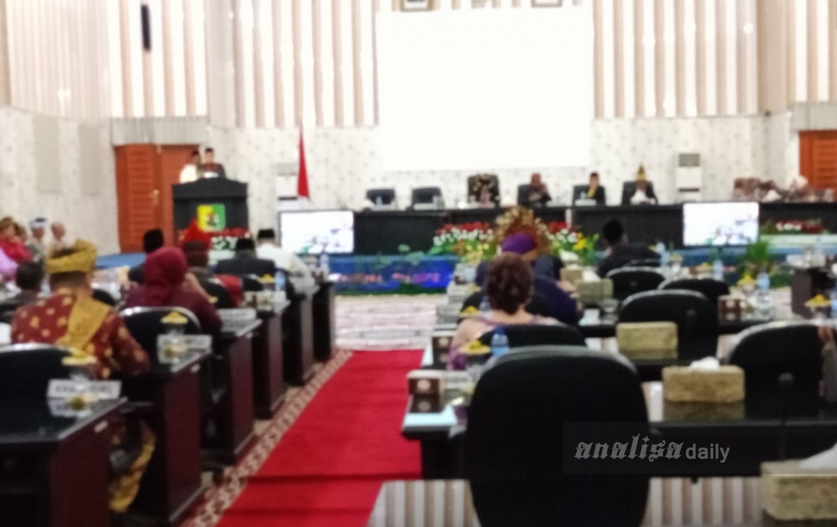 Banyak Kursi Kosong Saat Rapat Paripurna DPRD Terkait HUT Sergai Ke-20