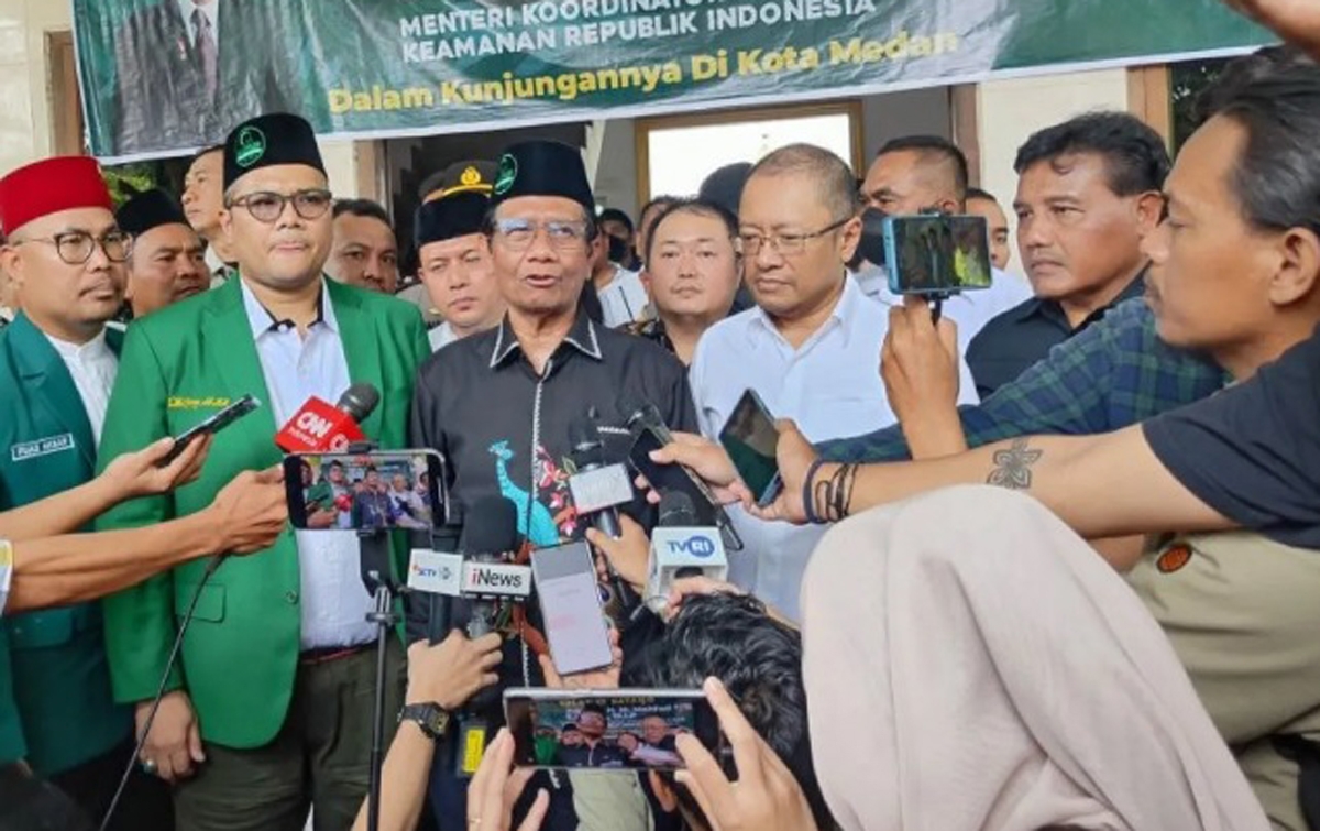 Mahfud MD Ajak Parpol Santuni Anak Yatim Demi Kebaikan Negara