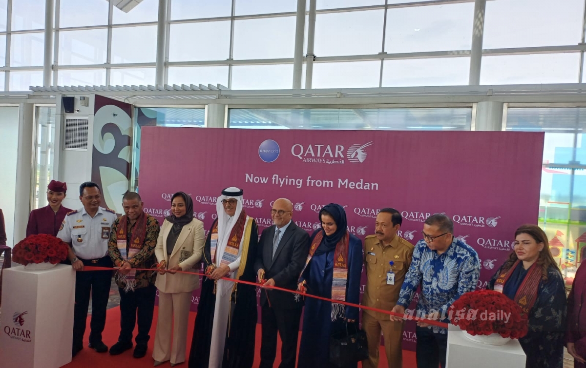 Qatar Airways Buka Penerbangan Langsung Bandara Kualanamu-Doha