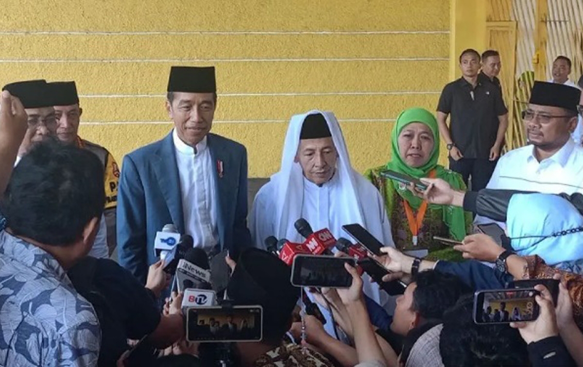 Joko Widodo Bantah Isu Sebagian Menteri Mundur