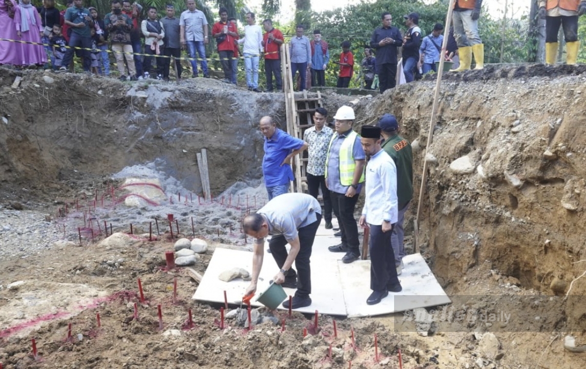 Pembangunan Jembatan Batu Katak Penting, Karena Akses Utama Masyarakat