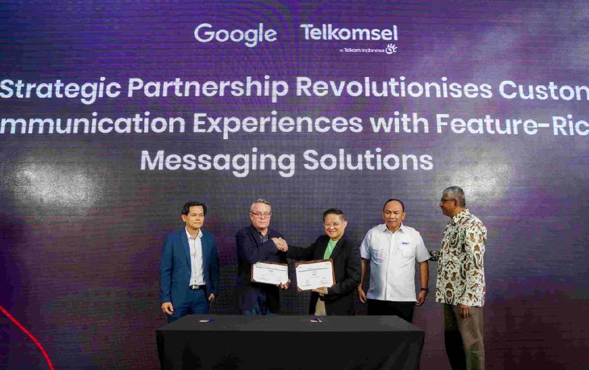 Telkomsel dan Singtel Jalin Kerja Sama dengan Google untuk Dukung Transformasi Digital Bisnis Melalui Pengembangan Layanan Rich Communication Services (RCS)