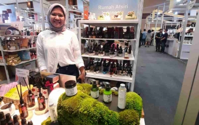 UMKM EXPO(RT) BRILIANPRENEUR 2023 Jadi Ajang Atsiri Kenalkan Aromatic Wellness Asli Indonesia