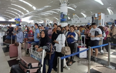 Arus Balik Nataru, Penumpang Pesawat Padati Bandara Kualanamu