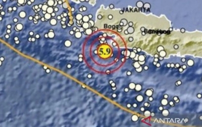 Gempa Guncang Bayah Banten, Terasa Hingga Sukabumi