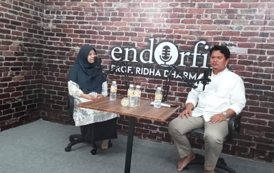 Podcast Endorfin Prof Ridha Bersama Sumut Mengajar, Pengabdian Tanpa Batas Demi Cerdaskan Anak Bangsa
