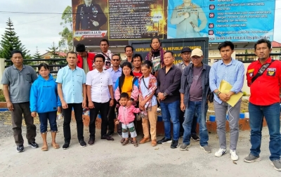 LBH MMC dan Rosinta Datangi Polres Humbahas, Tanya Perkembangan Kasus Kematian Lisna