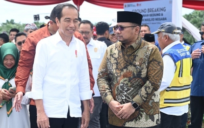 Groundbreaking Masjid Negara di IKN, Jokowi: Merepresentasikan Kemajemukan Indonesia