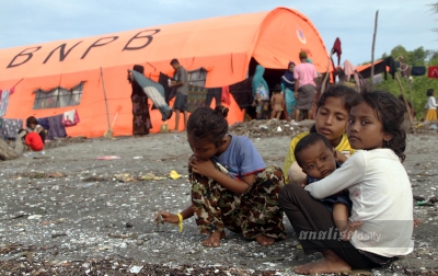 FOTO: Tenda Darurat Pengungsi Rohingya