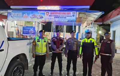 Antisipasi TP 3C Gankamtibmas, Polres Labusel Laksanakan Pos Shelter Patroli Terintegrasi