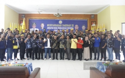 M Zaid Pauliza Lubis Terpilih Secara Aklamasi Sebagai Ketua AMPI Langkat