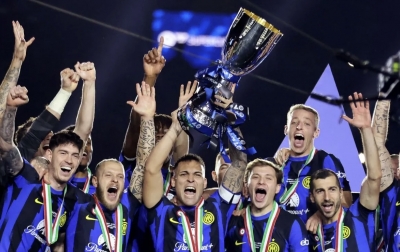 Tumbangkan Napoli 1-0, Inter Milan Juara Piala Super Italia 2023