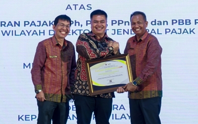 PTPN IV Regional 1 Terima Tax Payer 2023 Award dari Direktorat Jenderal Pajak Sumut I