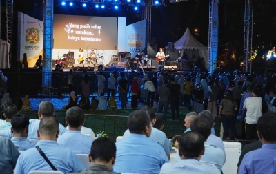 Malam Hiburan Rakyat Semarakan Puncak Perayaan Hut ke-52 Korpri Kota Medan