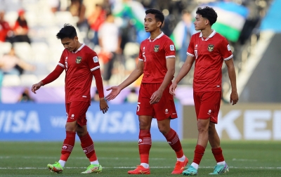 FOTO: Indonesia Tersingkir di Piala Asia 2023