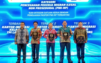 Imigrasi TBA Raih Jusuf Adiwinata Award