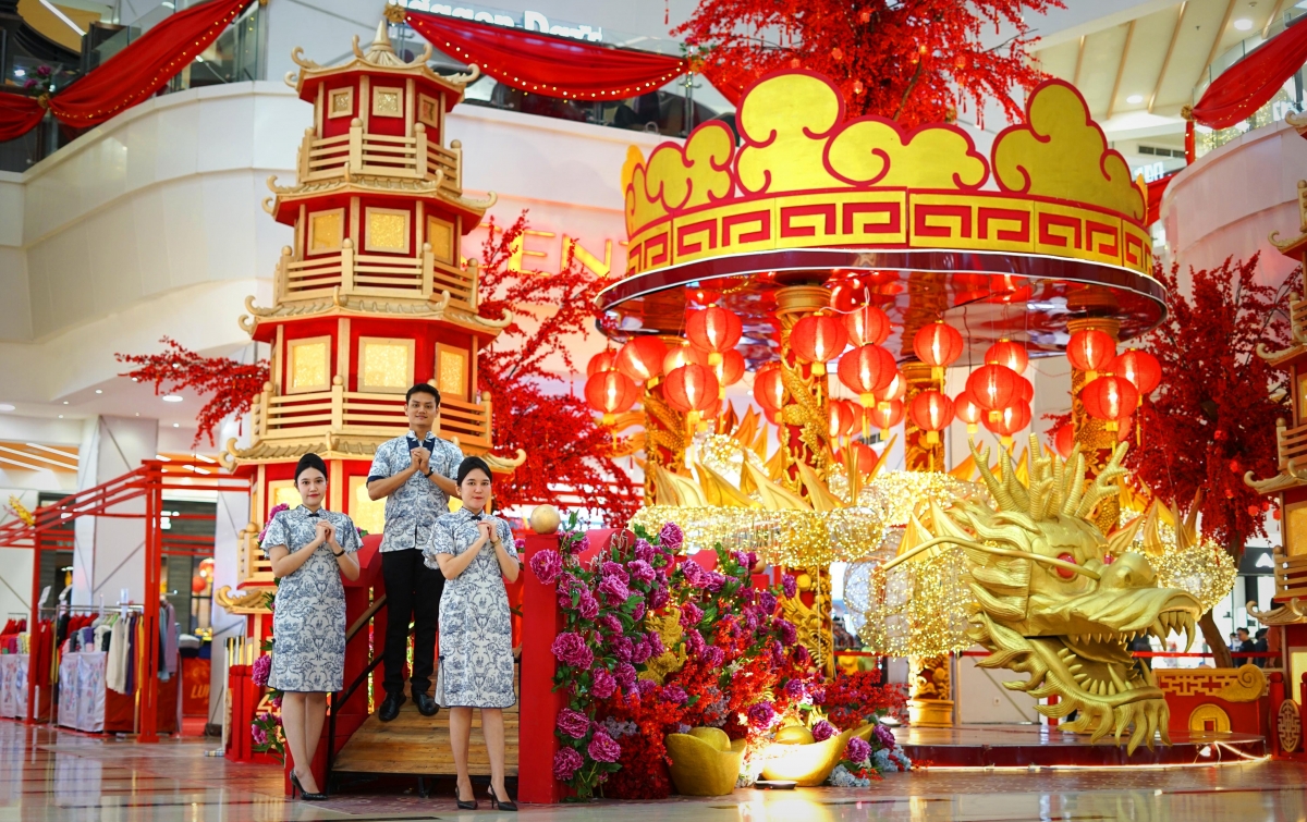 Mall Centre Point Usung 'Prosperity Of The Dragon' pada Chinese New Year, Jadi Destinasi Pilihan